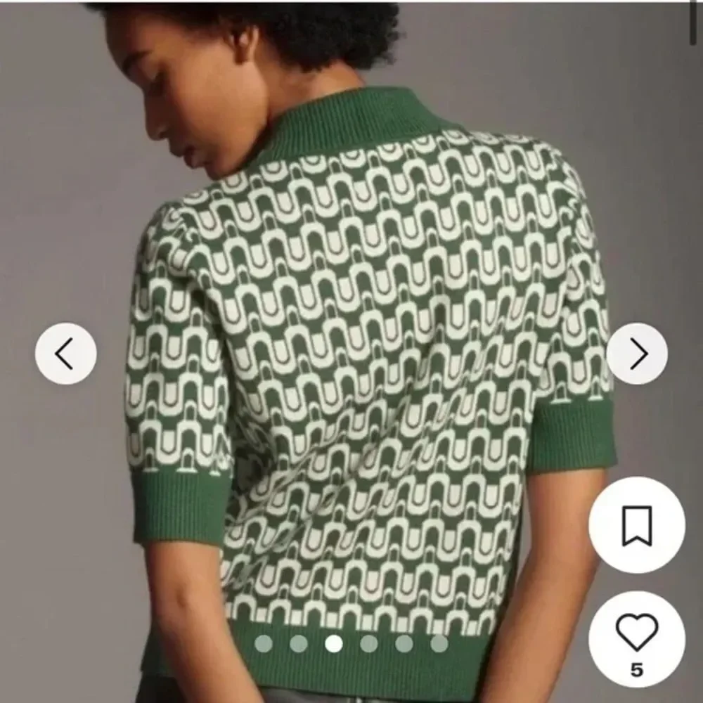 Anthropologie Maeve Kinsely Collared Sweater NWT